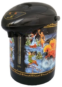 Термопот ВАСИЛИСА ВА-5003 Тройка черный.