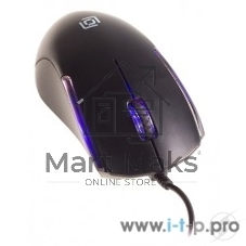 Мышь проводная Oklick 245M черный, 1000 dpi, USB, кнопки - 3