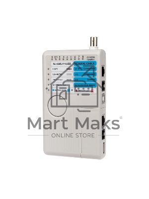 Тестер кабеля универсальный 5 в 1 RJ-45+RJ-11+1394+USB+BNC 3468 Rexant