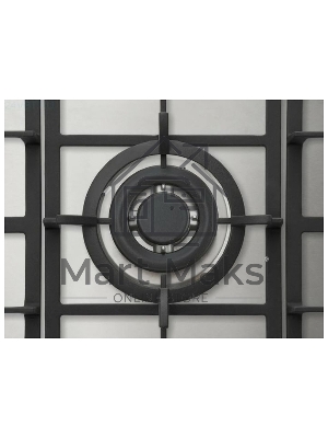 Встраиваемая газовая панель Korting HG 965 CTX / 90x51 см, 5 высокоэффективных конфорок, WOK- сверхмощная конфорка с тройным рядом пламени, автоматический электроподжиг, газ-контроль каждой конфорки, передние металлические переключатели, чугунные решетки,