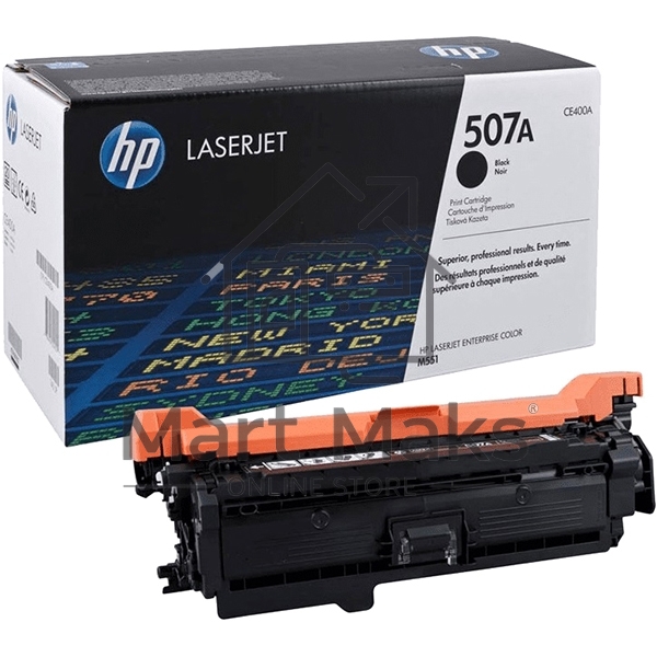 Картридж лазерный HP CE400A черный для CLJ M551 5500стр.