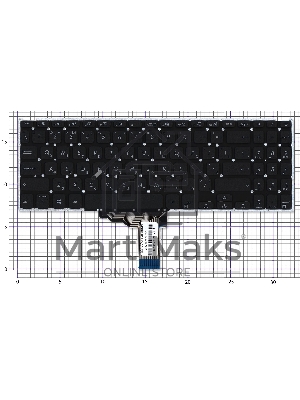 Клавиатура для ноутбука Asus X515/M515 черная