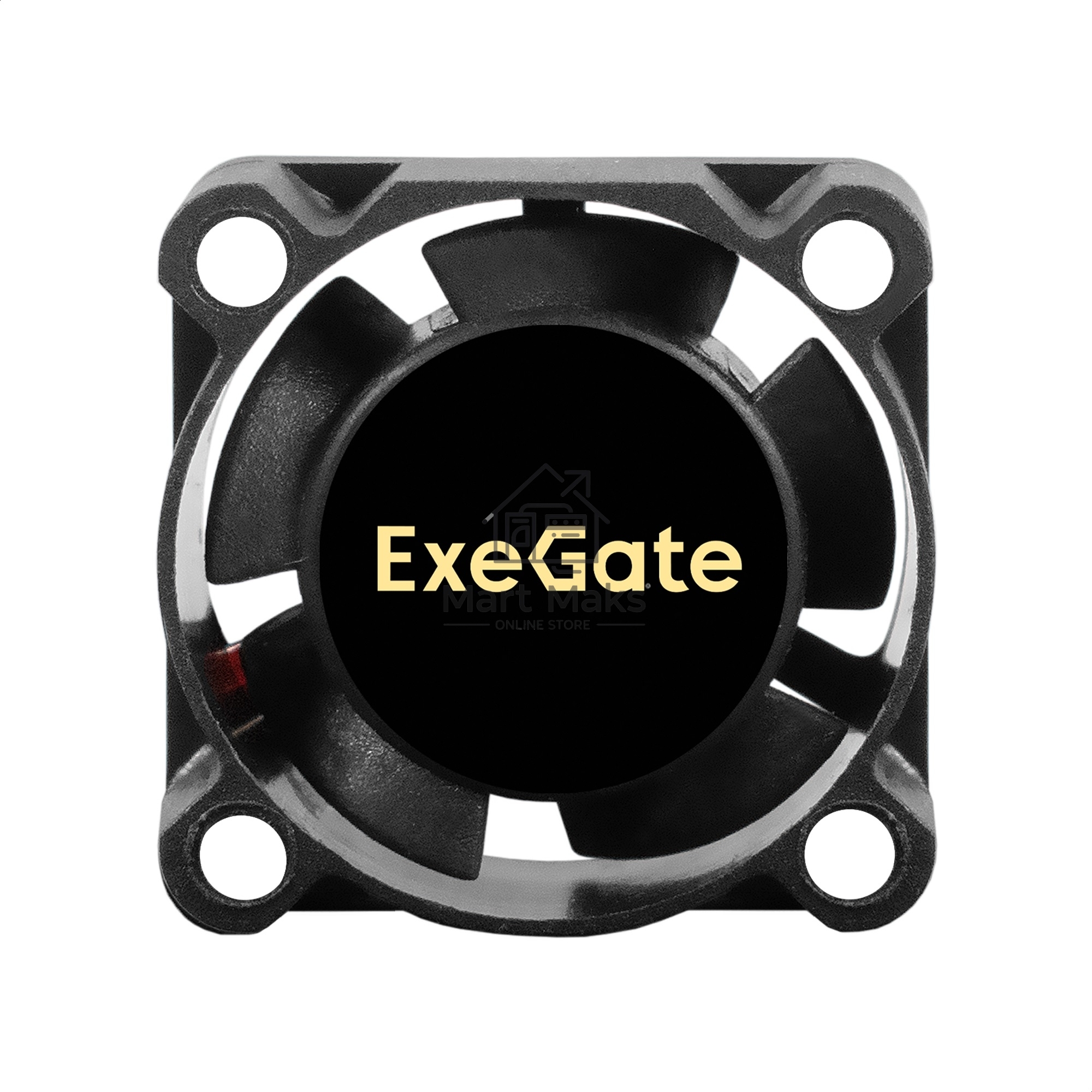 Вентилятор для корпуса ExeGate EX02510S2P-5 черный, 25 мм, 10000 об/мин, 22 дБ, 2 pin