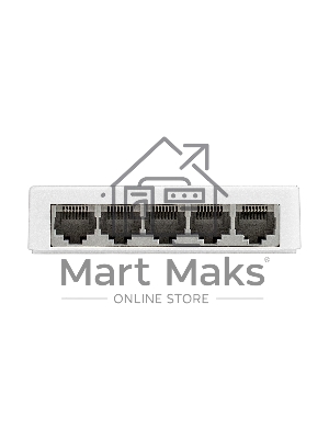 Коммутатор неуправляемый ExeGate EDGS-1005С (5-портовый гигабитный UTP 10/100/1000 Base-T, с функцией энергосбережения (EEE), настольный)