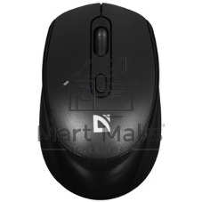 Мышь беспроводная Defender Vision MS-376 белый, 1600 dpi, радиоканал, Bluetooth, USB, кнопки - 4