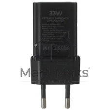 Сетевое зарядное устройство Maxvi A354PD Type-C 20W PD3.0 + USB 2.4A, черный