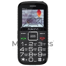 Мобильный телефон Maxvi B5ds up черный