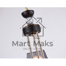 Светильник Ambrella light TR4614/3 CF/FGD кофе/золото E27/3 max 40W D640*800
