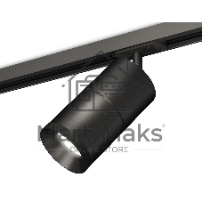 Светильник Ambrella light XT7402020 SBK/PBK черный песок/черный полированный MR16 GU5.3 (A2537, C7402, A2071, C7402, N7031)