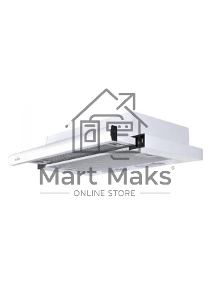 Вытяжка встраиваемая Elikor Интегра 60П-400-В2Л белый, 60 см, 400 куб. м/ч, 55 дБ