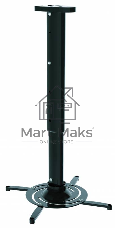 Кронштейн для проектора Cactus CS-VM-PR05L-BK черный макс.10кг настенный и потолочный поворот и наклон