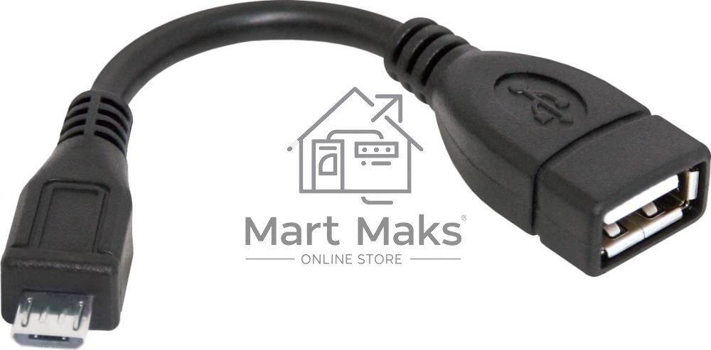 Кабель-переходник Defender microUSB (M) - USB (F) /для подкл. устр. USB Flash, HDD, мыши, и и т.д./ поддерж. режим OTG.