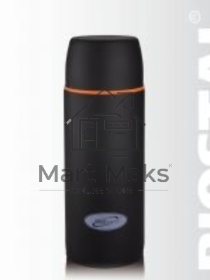 Термос BIOSTAL-СПОРТ NBP-750C 0.75л,черн,узкое горло,нерж.,мат. покр,крышка-чашка,доп.пласт.крышка. (в уп. 12 шт)