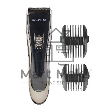 Набор для стрижки Galaxy Line GL 4165, черный, 3 Вт, время непрерывной работы до 1,5 ч, время зарядки около 2 часов, аккум. Li-Ion 3,7 В, емкость аккум. 600 мА*ч, лезвия из нержав. стали, ширина лезвия 40 мм, 2 насадки-расчески (3 и 6 мм, 9 и 12 мм), USB зарядка