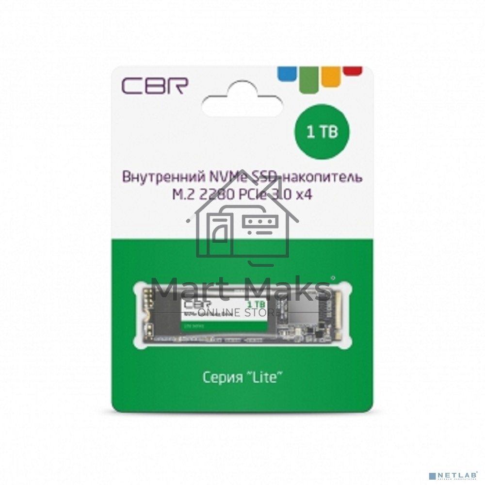 Накопитель SSD CBR SSD-001Tb-M.2-LT22, серия 