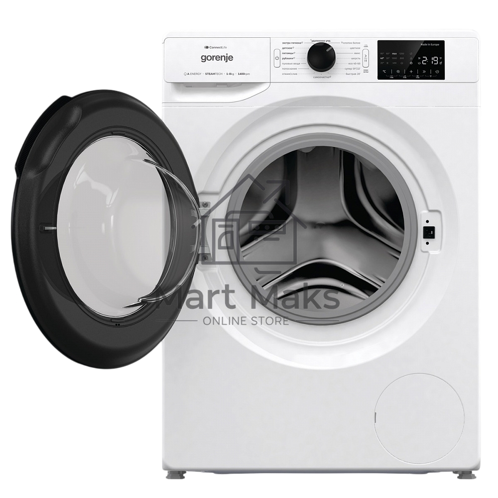 Стиральная машина Gorenje WGPNEI84A1SW белый загр.фронтальная макс.: 8кг 1400 об/мин класс: A+++