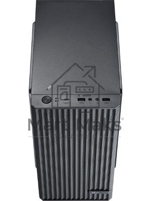 Компьютерный корпус AeroCool / Formula Air Mesh G1 черный без БП mATX 1x80мм 2xUSB 2.0 1xUSB3.1 audio bott PSU