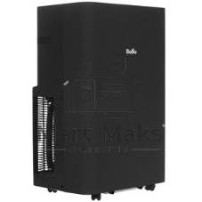 Кондиционер мобильный Ballu Velure BPAC-14 EW/N6 14000 BTU, 35 м², 50 дБ, охлаждение, осушение, черный