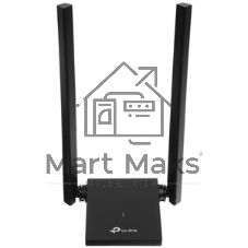 Адаптер TP-Link AC1300Mbps Dual-band High-Gain wireless USB adapter, 867Mbps at 5G and 400Mbps at 2.4G, two high gain antennas, USB 3.0, USB extension cable, support wave 2 MU-MIMO, full compatible with Windows and macOS.