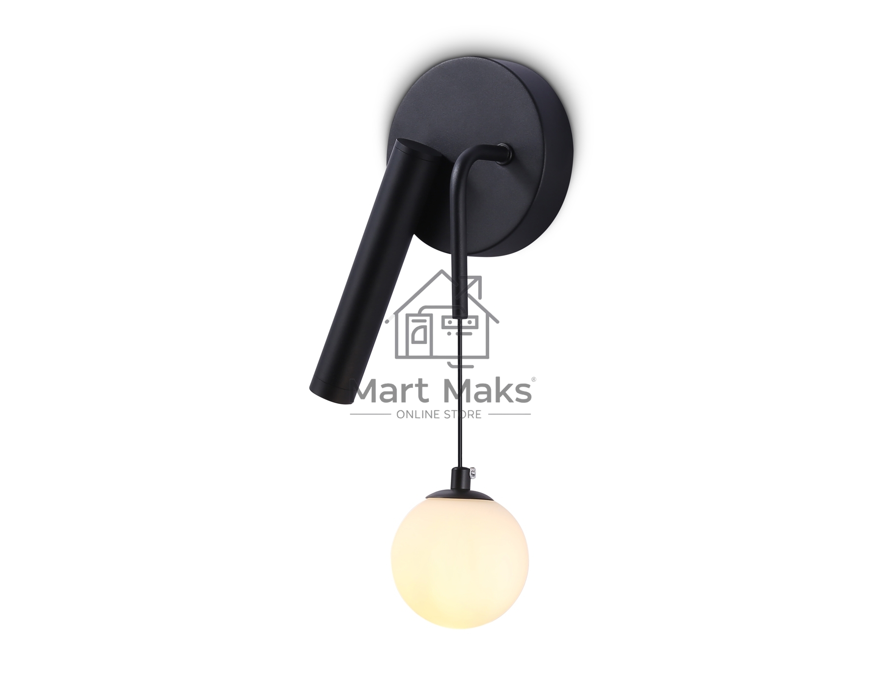 Светильник Ambrella light FL66385/2 BK черный 2W 4200K+G9 500*120*120
