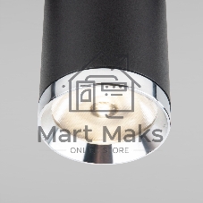Трековый светильник Slim Magnetic R06 10W 4200K Ringe (черный/серебро) 85506/01