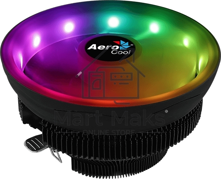 Кулер для процессора Aerocool / Formula Core Plus черный, 120 мм, алюминий, 1800 об/мин, 25.4 дБ, 4 pin, 110 Вт, 83 мм