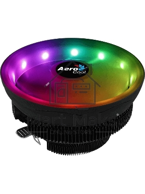 Кулер для процессора Aerocool/Formula Core Plus черный, 120 мм, алюминий, 1800 об/мин, 25.4 дБ, 4 pin, 110 Вт, 83 мм