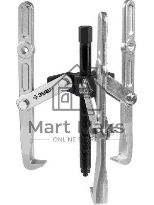 Съемник ЗУБР 43319-305шарнирный 3-захватный с удлиненными захватами 305мм профессионал