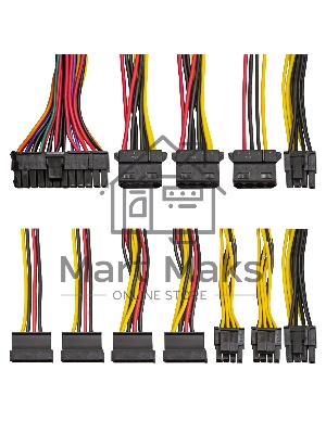 Блок питания серверный 1200W ExeGate ServerPRO-1U-1200ADS (1U, APFC, КПД 92% (80 PLUS Platinum), )