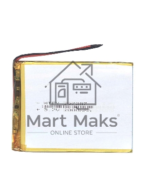 Аккумулятор Li-Pol (батарея) 3*72*87мм 2pin 3.7V/2000mAh Аккумулятор Li-Pol (батарея) 3*72*87мм 2pin 3.7V/2000mAh