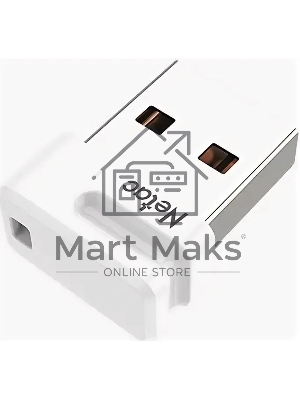 Флешка USB Netac U116 8Gb <NT03U116N-008G-20WH>, USB 2.0, миниатюрная пластиковая белая