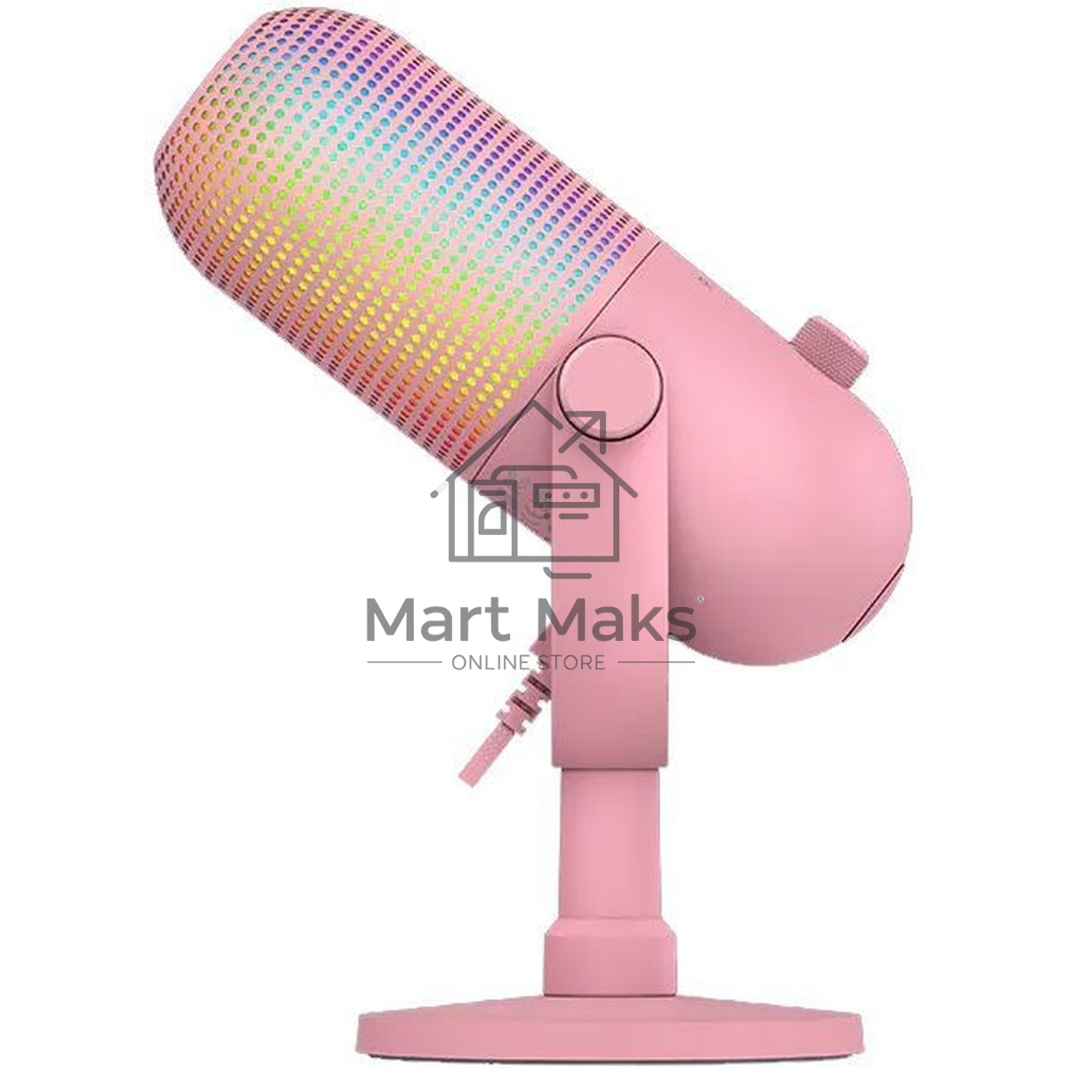 Микрофон Razer Seiren V3 Chroma - Quartz/ Razer Seiren V3 Chroma - Quartz