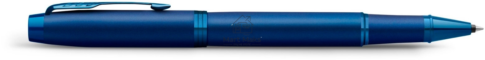 Ручка роллер Parker IM Monochrome T328 (CW2172965) Blue PVD F, черные чернила, подарочная коробка
