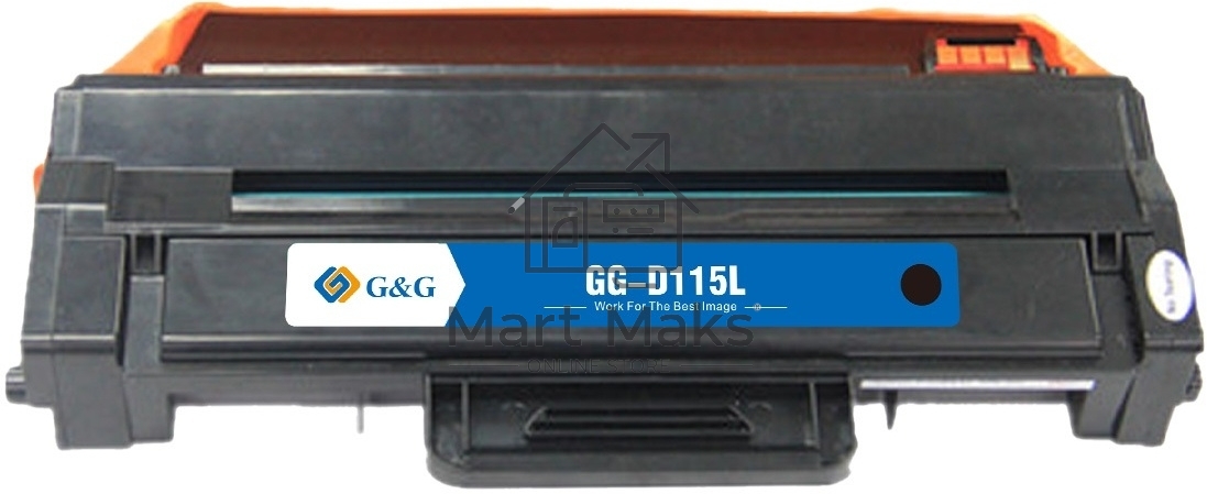 Картридж лазерный G&G GG-D115L черный (3000 стр.) для Samsung Xpress SL-M2620/2820/M2670/2870