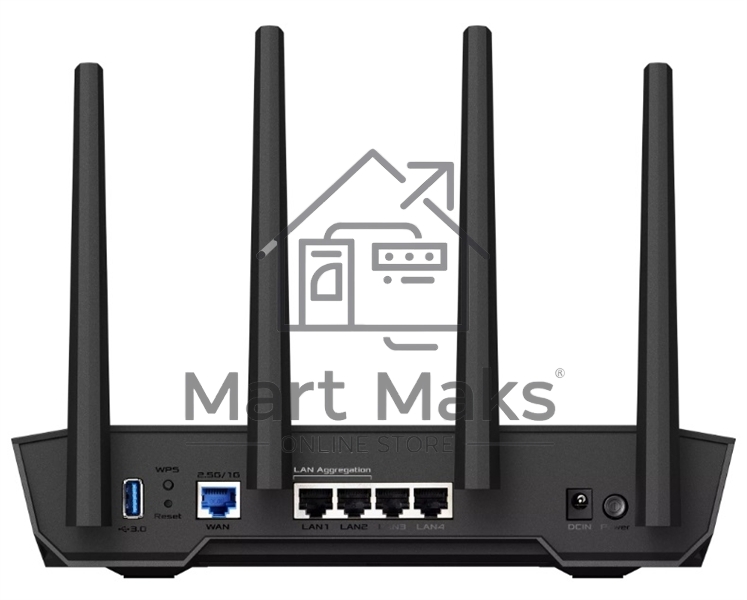 Игровой маршрутизатор ASUS TUF-AX4200/UK/13/P_EU_UK (90IG07Q0-MU9100) (90IG07Q0-MU9100)