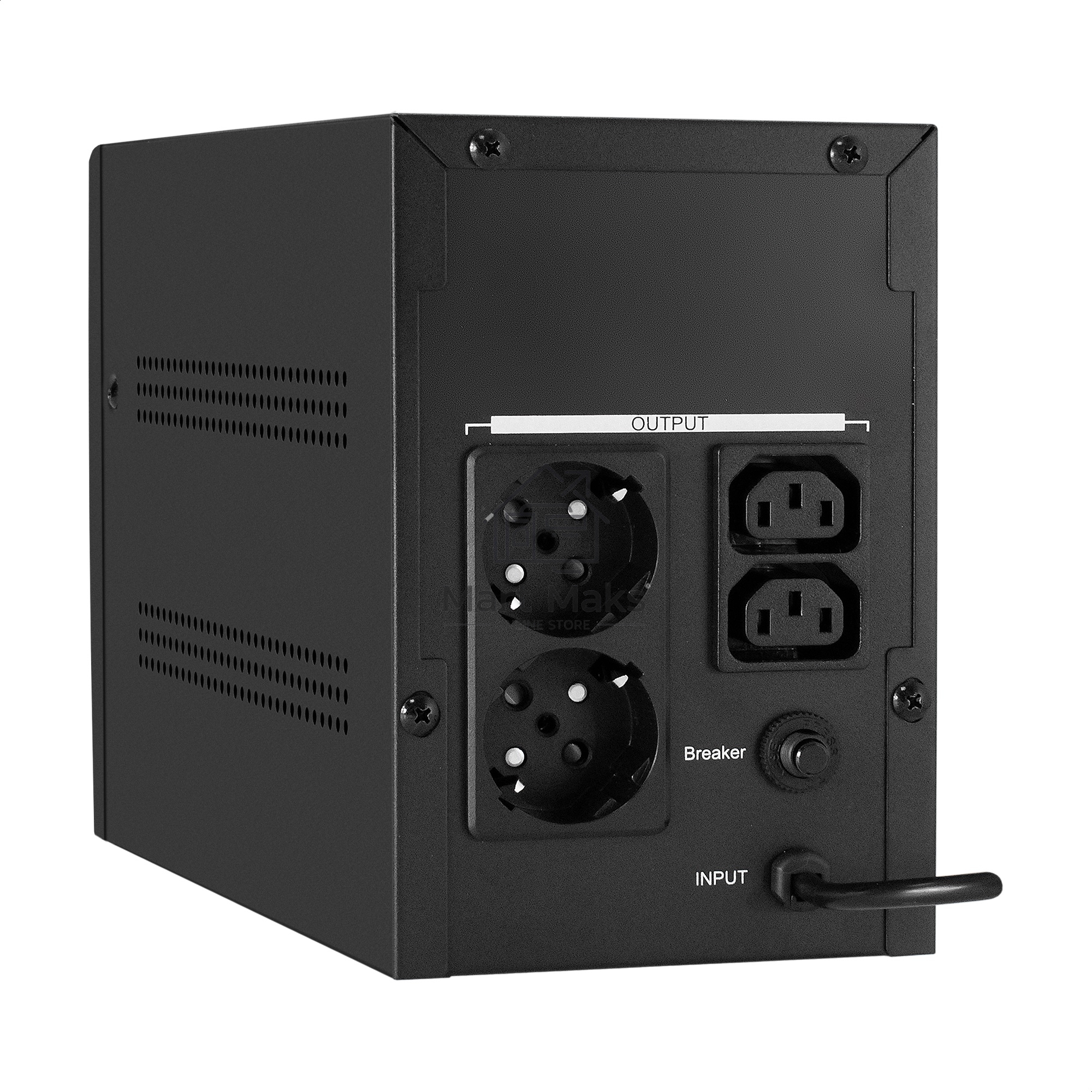 Источник бесперебойного питания ExeGate EX292606RUS SpecialPro UNB-2000.LED.AVR.1SH.2C13 2000VA/1200W, LED, AVR,1*Schuko+2*C13, металлический корпус, черный