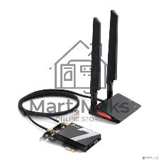 Трехдиапазонный беспроводной PCI Express-адаптер Wi-Fi 7 TP-Link Archer TBE550E BE9300 с поддержкой Bluetooth 5.4