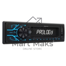 Автомагнитола Prology CMX-190, 1 DIN, Bluetooth, USB Type-A, AUX, пульт ДУ