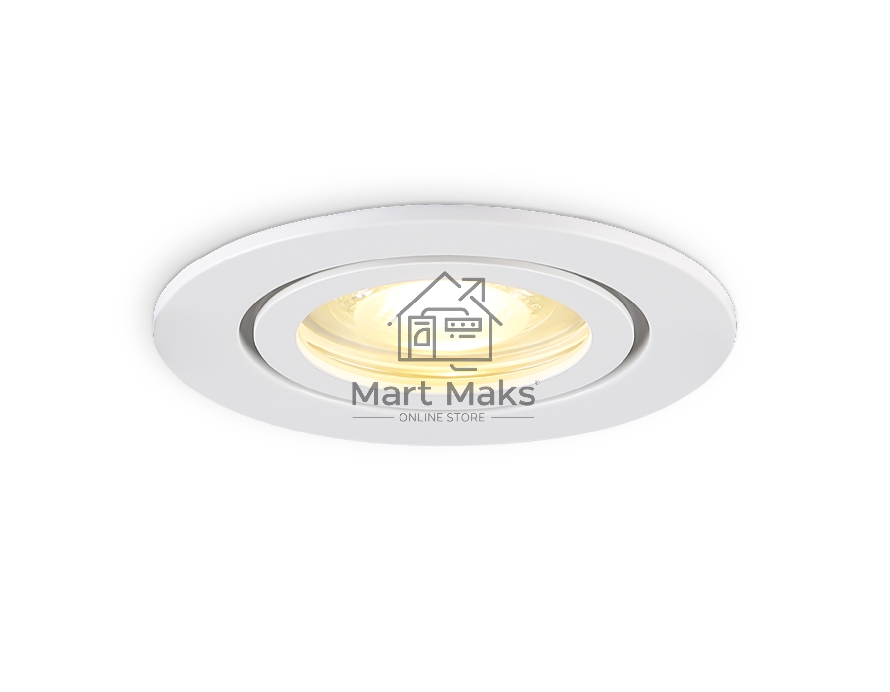 Светильник Ambrella light TN1150 WH белый IP44 GU5.3 D85*28