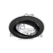 Комплект встраиваемого поворотного светильника Ambrella light XC7652002 SBK/PSL черный песок/серебро полированное MR16 GU5.3 (C7652, N7023)
