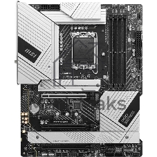 Материнская плата MSI PRO Z790-A WIFI II, LGA1700, Intel Z790, 4xDDR5, 6xSATA, 4xM.2, 1xPCIe 5.0 x16, 1xPCIe 4.0 x4, 2xPCIe 3.0 x1, 1xHDMI, 1xDisplayPort, 1x 2.5Gb LAN, 2xUSB 2.0, 2xUSB 3.2 Gen1, 3xUSB 3.2 Gen2, 1xUSB 3.2 Gen2x2 Type-C, 5x3.5 мм, 7.1, ATX