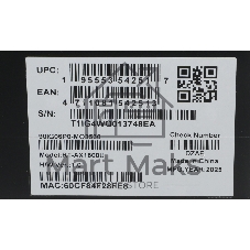 Роутер беспроводной Asus RT-AX1800U AX1800 10/100/1000BASE-TX/4G ready