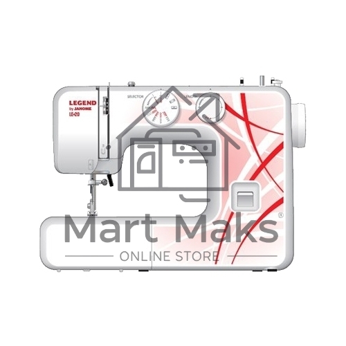 Швейная машина Janome Legend LE20 белый/рисунок