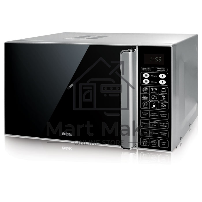 Микроволновая печь BBK 23MWC-982S/SB-M серебристый 23л 900Вт сенсор