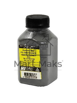 Тонер Hi-Black (тип TK-1110/1120), черный, NEW, 85 г банка, для Kyocera FS-1040/1020MFP/1060DN/1025MFP