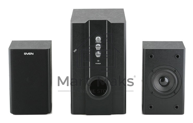 Колонки Sven SPS-820 2.1 черный 38Вт