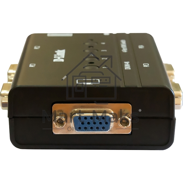 Переключатель KVM D-link DKVM-4K/B3A 4-портовый KVM-переключатель с портами VGA и PS/2
