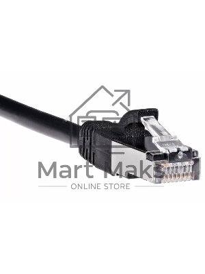 Кабель AOpen PATCH CAT5E FTP 5M ANP522B-BK-5M черный