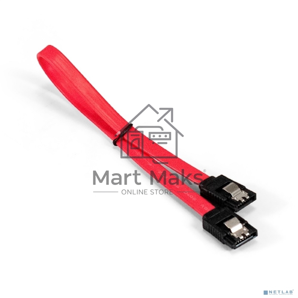 Кабель SATA ExeGate EX-CC-SATADATA-0.5 (7pin/7pin, 0,4-0,5м)