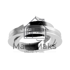 Насадка для корпуса светильника N7003 PSL серебро полированное D70*H26mm Out1.5mm MR16